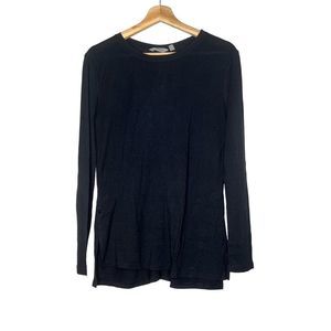 Athleta Black Long Sleeved Tee